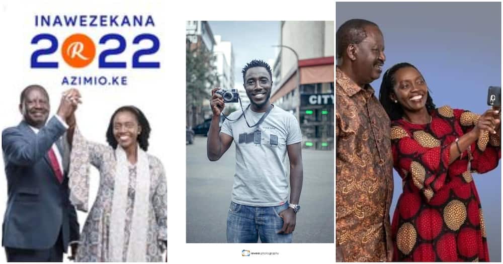 Photographer behind viral Raila Odinga, Martha Karua photo.