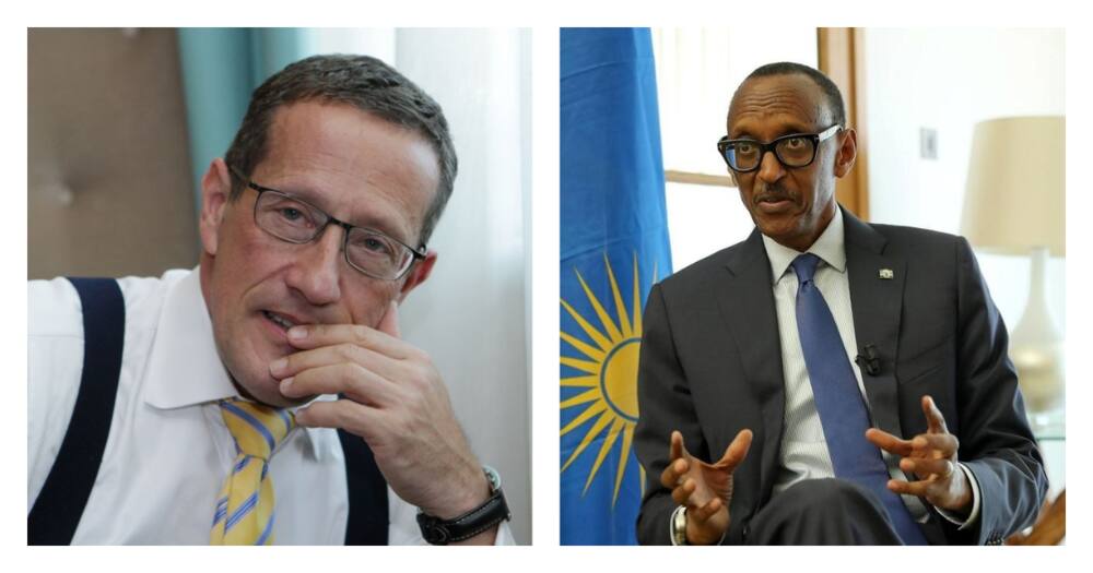 Kagame tells off Richard Quest after questioning his long stay in power: "Do I care?"
