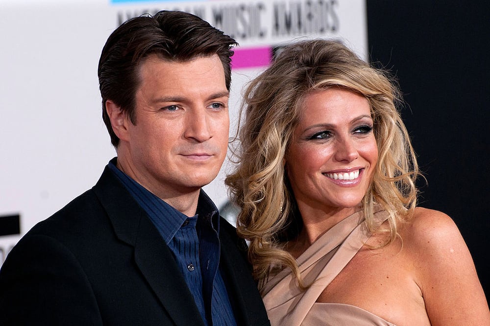 Nathan Fillion's wife