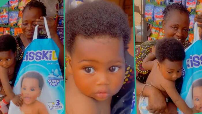 Mother Shows Her Baby Who Looks Like Kid on Diapers Pack: "The Resemblance is Too Much"
