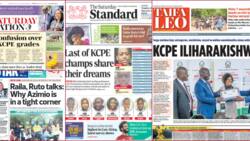 Kenyan Newspapers Review: Rift Valley Grandpa Who Scored 180 in KCPE Gives Secret Behind 'Success'