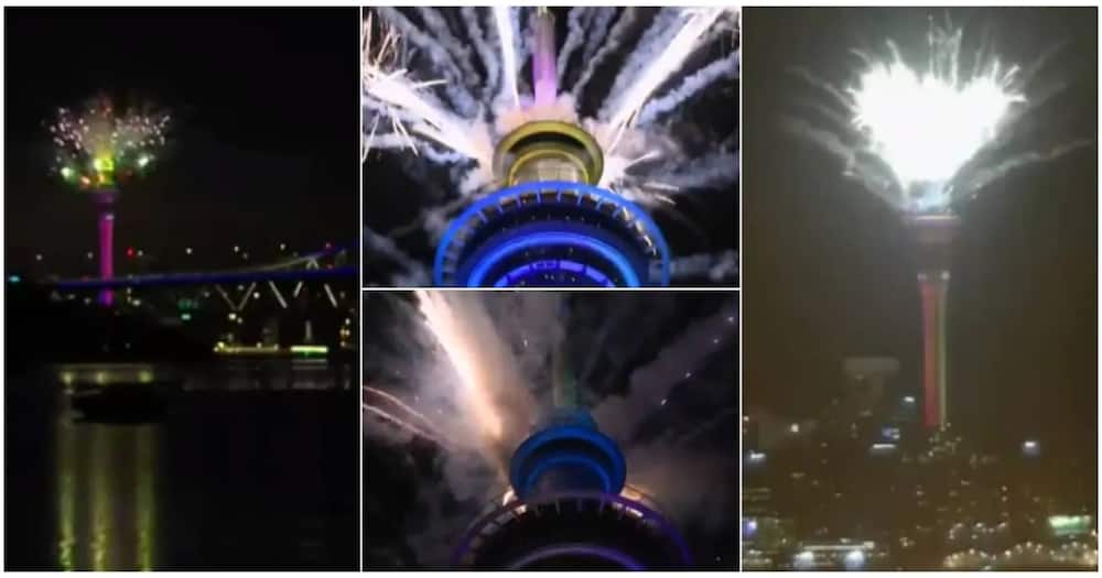 New Zealand is already celebrating the year 2021 with fireworks.
Photo credit: @Quicktake