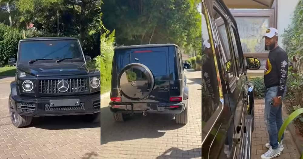 Hassan Joho's Mercedes Benz G-Wagon.