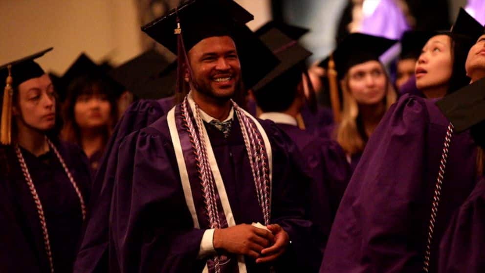 Man graduates from same university where he started as a cleaner