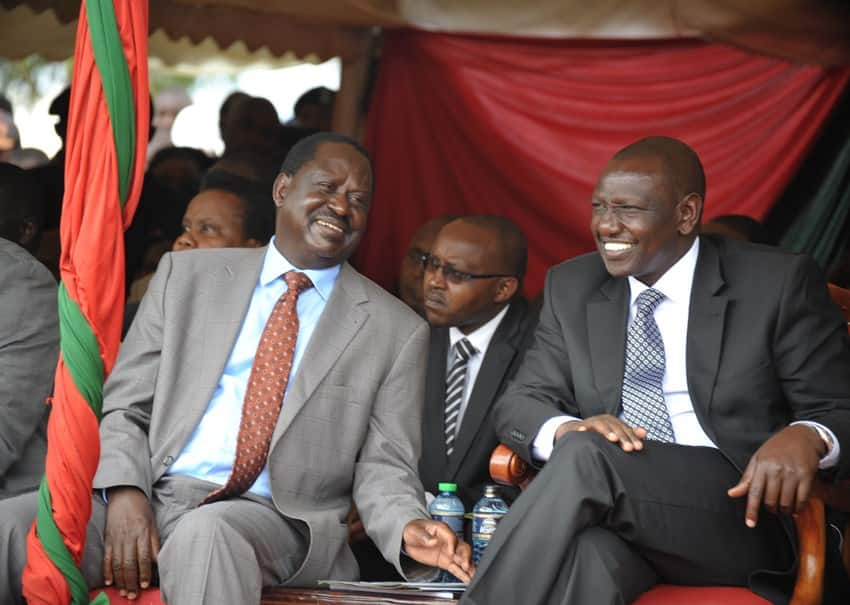 Tofauti za Raila na DP Ruto zajianika hadharani Kabarak