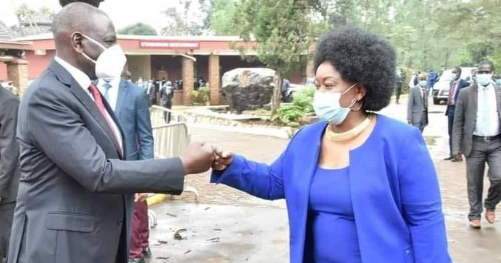 Millie Odhiambo recalls learning with Ruto at UoN: "He was cruising in vehicles"