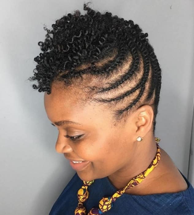 short twist hairstyles