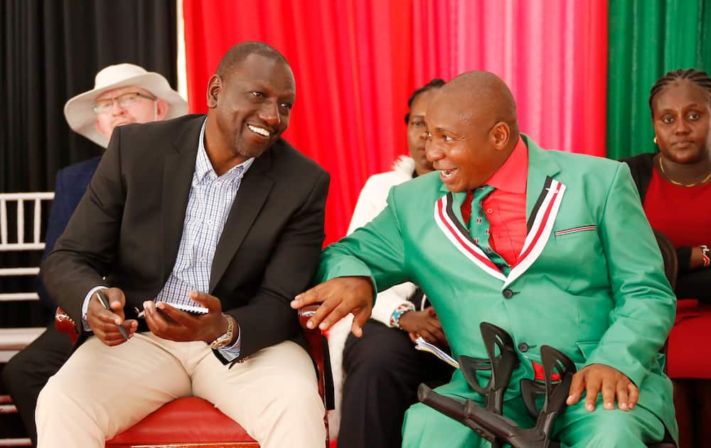 Mbunge Sankok anyanyuliwa kamatini baada ya kumzawadi DP Ruto ndama