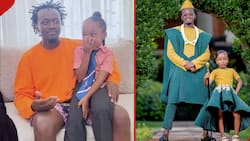 Bahati's Daughter Heaven Giggles as Her Father Hilariously Lies in Funny Video: "Stop Lying"