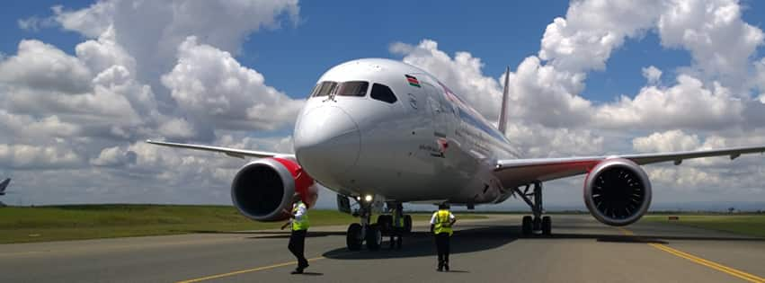 Ndege ya KQ yatua ghafla katika uwanja wa JKIA