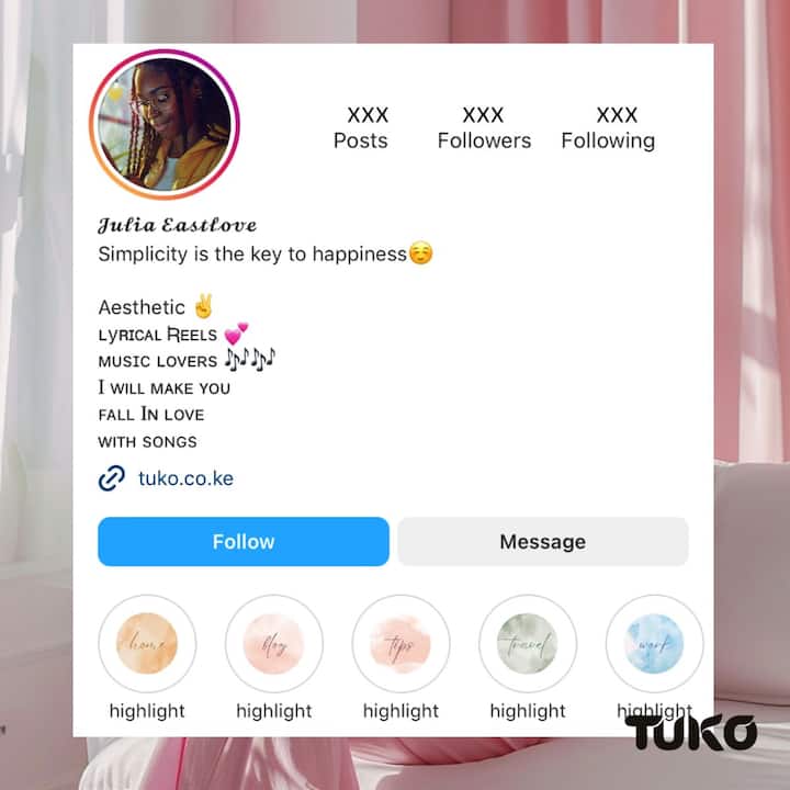 130+ original aesthetic bios for Instagram for girls and boys - Tuko.co.ke