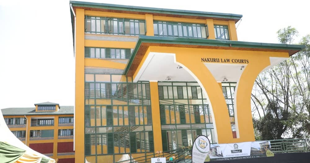 The newly opened Nakuru Law Courts.