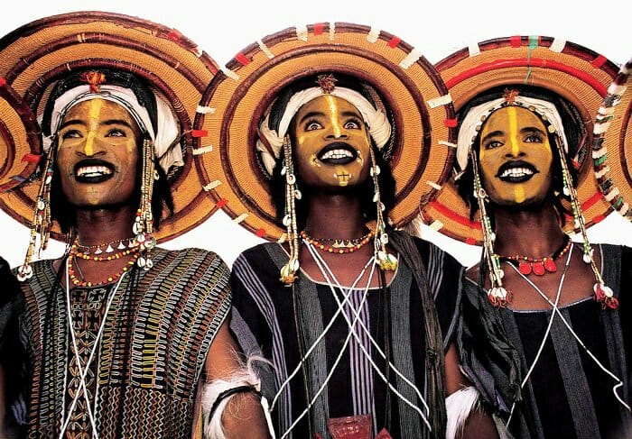 African tribal face paint designs