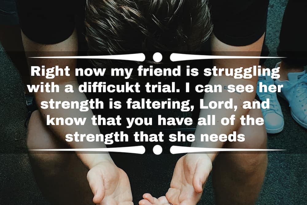Prayer for a friend in need of strength and healing