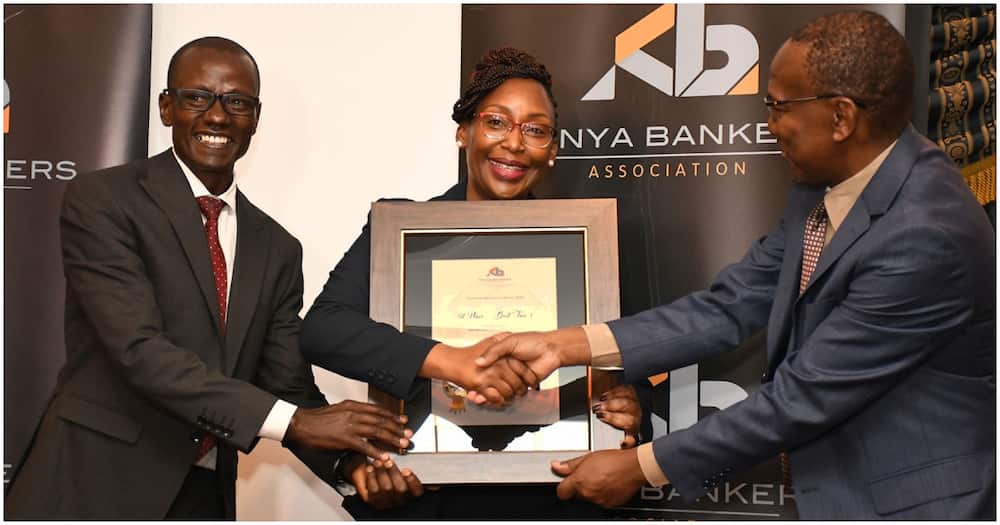 The Co-op Bank duo of Head of Digital Payment Services Chris Cheruiyot and the Head of Customer Experience Rose Nyamweya. Photo: Co-Op Bank.