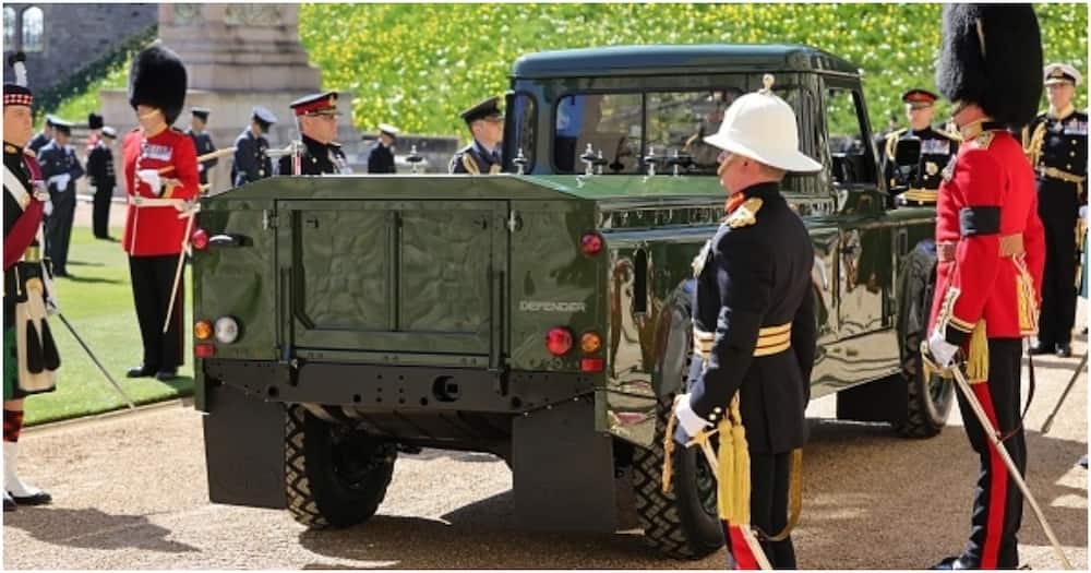 Prince Philip: Duke of Edinburgh's Body Carried on a Land Rover He Designed