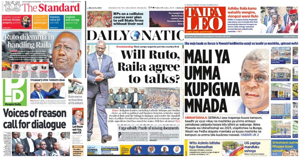 Newspapers Review for March 23: Mother of Kenyan Man Killed by Police ...