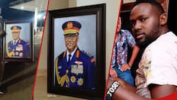 Francis Ogolla: Nairobi Man Who Made CDF's Painting Heartbroken as He's Laid to Rest