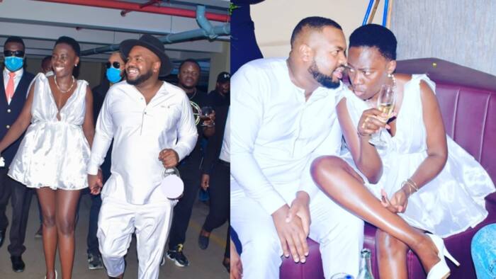 Akothee, Manager Nelly Oaks Share Passionate Kiss During Fun-Filled Club Night