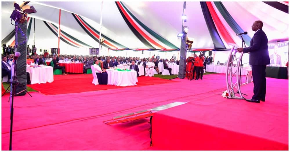 Deputy President William Ruto used a wrong verse to drive his message.