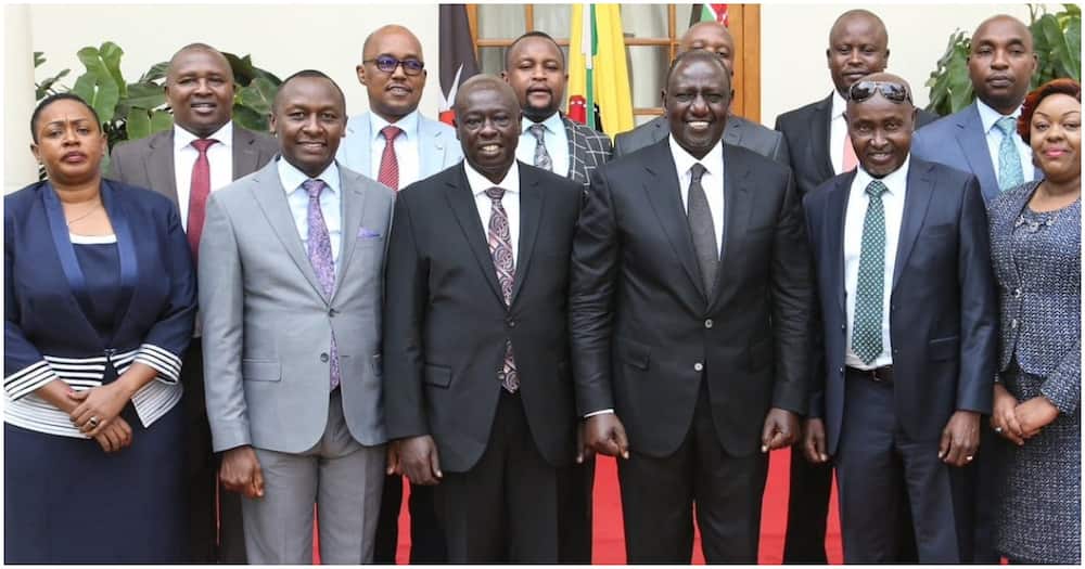 William Ruto and Jubilee MPs