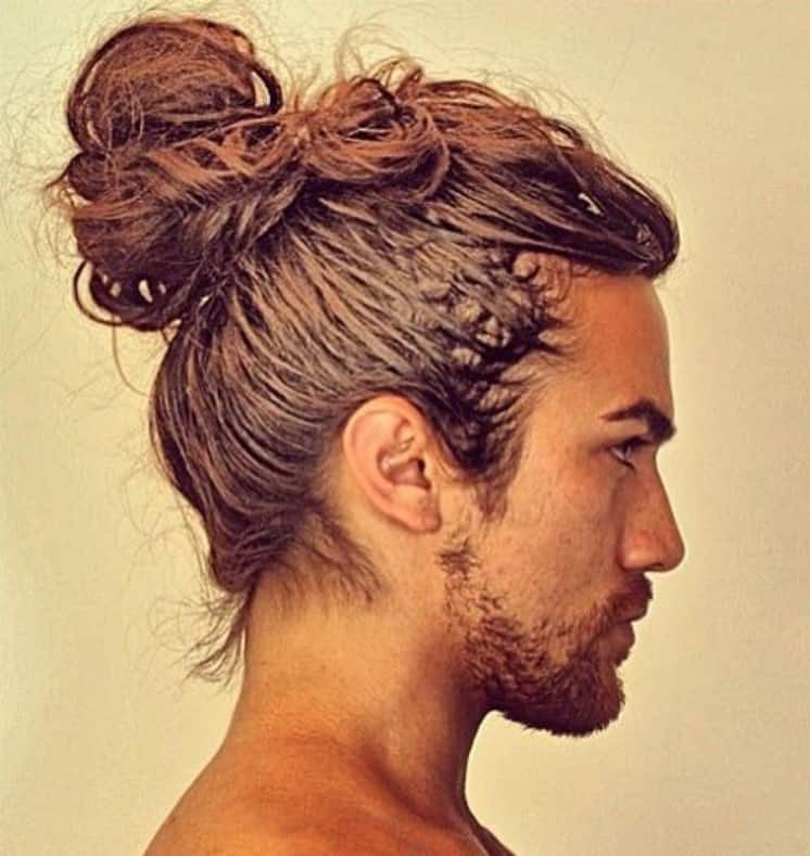 The bun or top knot option