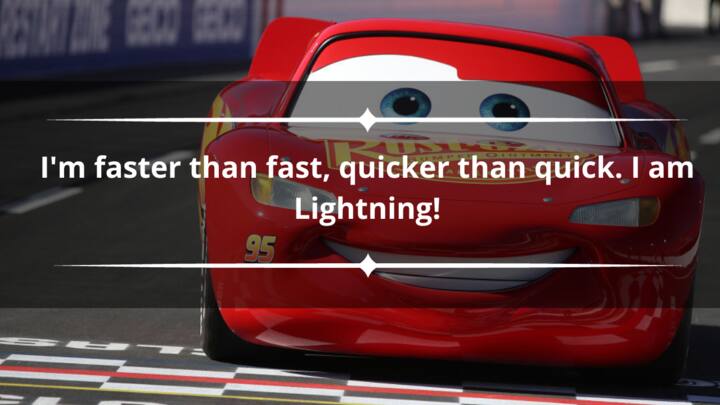 Lightning McQueen quotes to share on your Instagram page - Tuko.co.ke