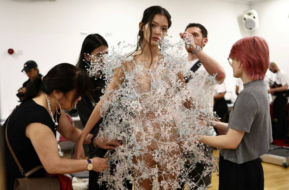 Susan Fang has created futuristic designs with a weightless, floating appearance