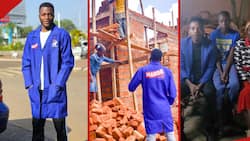Young Kisii Contractor Offers Free Labour as Eric Omondi Builds House for Orphaned Boy