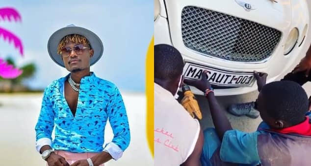Mama we made it: Masauti flaunts house he is building for mum in Mombasa