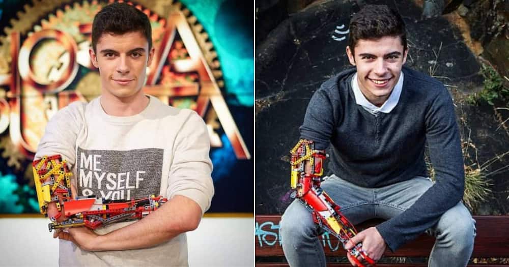 Meet David Aguilar, 19 Year Old Amputee Who Built a Prosthetic Arm From LEGO Blocks