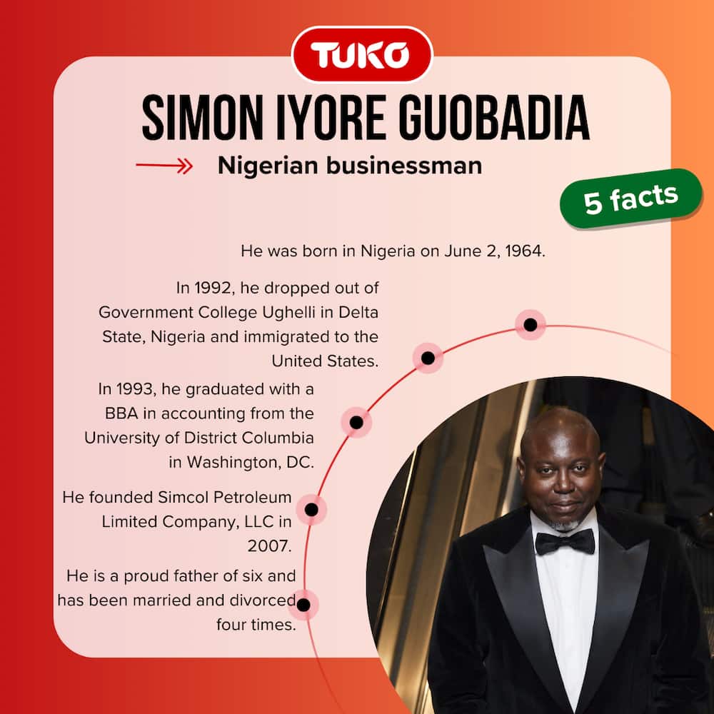 Nigerian businessperson Simon Guobadia quick facts