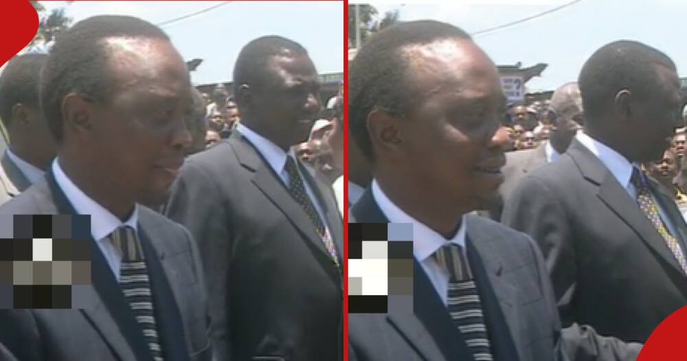 Uhuru Kenyatta and William Ruto