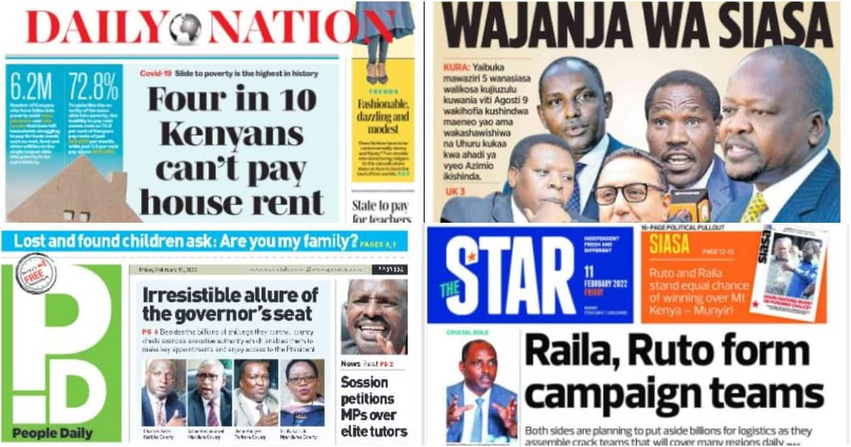 Kenyan Newspapers Review: Anne Waiguru Tells Uhuru Mt Kenya Has Moved ...