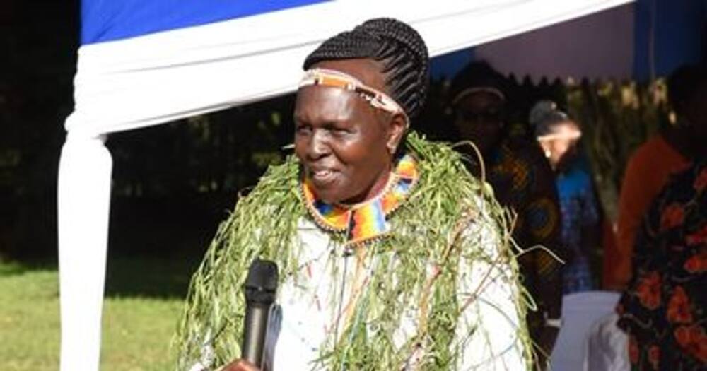 Uasin Gishu senator Margaret Kamar. Photo: Uasin Gishu county.