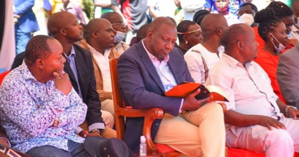 Ruto pledges to sponsor education of Egerton University student who gifted him chicken