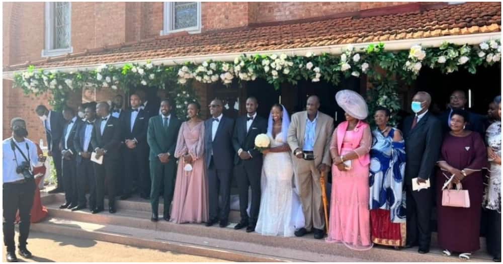 Yoweri Museveni's daughter's wedding.