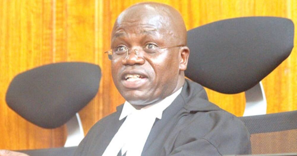 Justice Patrick Kiage made his submissions in the afternoon.