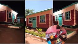 Homa Bay Man Builds House Using HELB Money, Gives Tour of His Well-Furnished Abode: "My Simba"