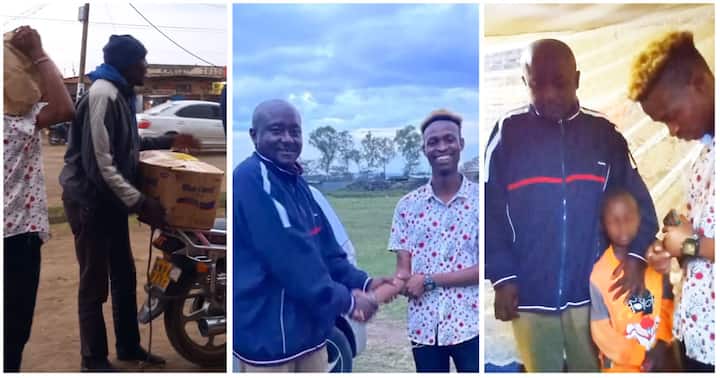 Nakuru Man Whose Wife Left Him with 3 Kids Gets Shopping from Viral ...