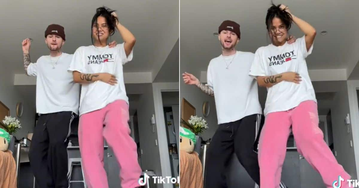 Australian Tiktoker Teaches Bae Amapiano Dance Routine Unbelievable