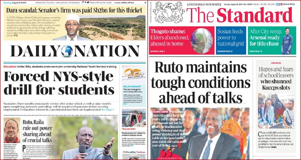 Kenya Newspaper review