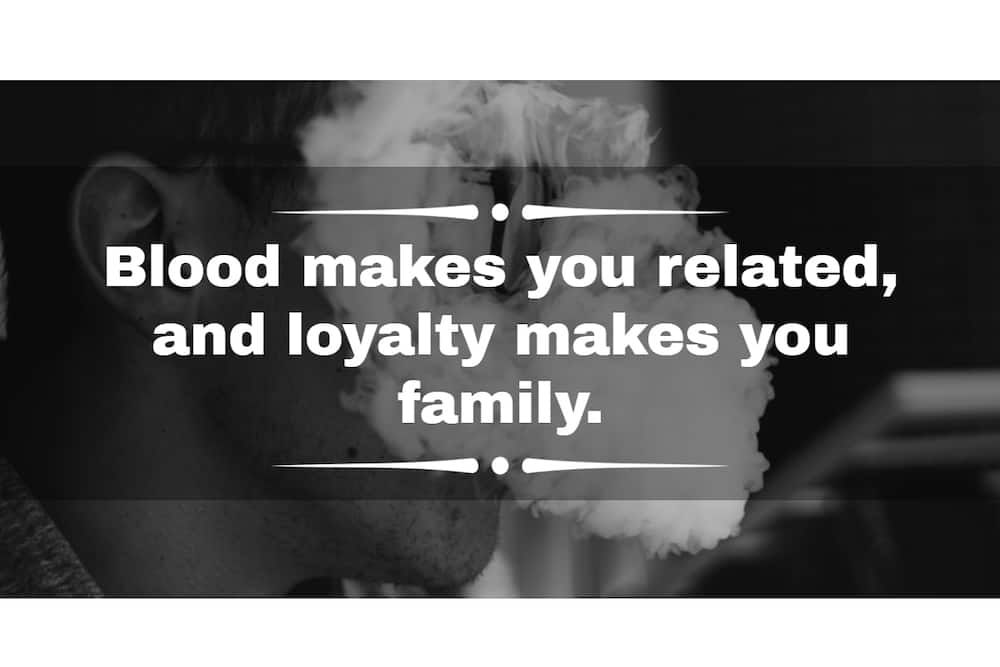 family loyalty quotes and sayings