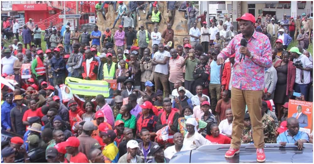 Kioni: Jubilee Imekiona cha Mtema Kuni Mlima Kenya Kwa Kumuunga Mkono Raila Amlaumu Raila