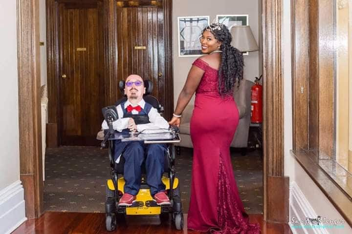 Kenyan woman reveals how she met and married her disabled Australian husband