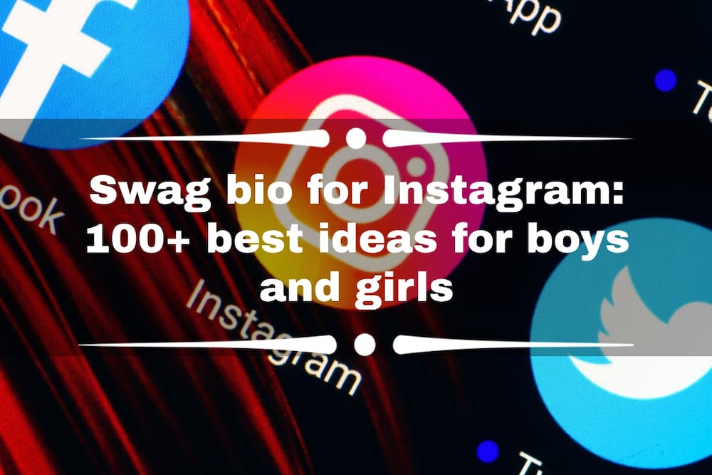 Swag bio for Instagram