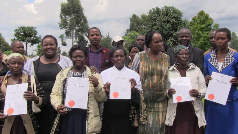 Six Married sisters from Kericho to inherit father’s land in landmark ruling
