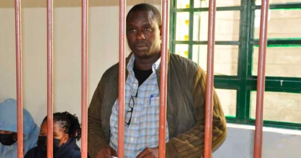 Kamiti Maximum Prison head Charles Mutembei. Photo: DCI.