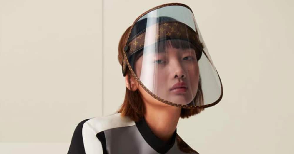 Louis Vuitton designer COVID-19 face shield to cost over KSh 104k