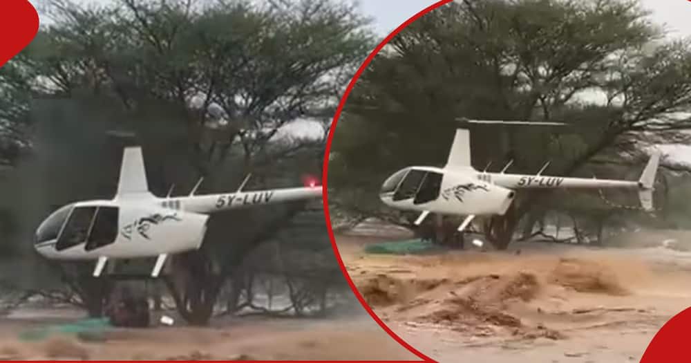 Samburu chopper rescue